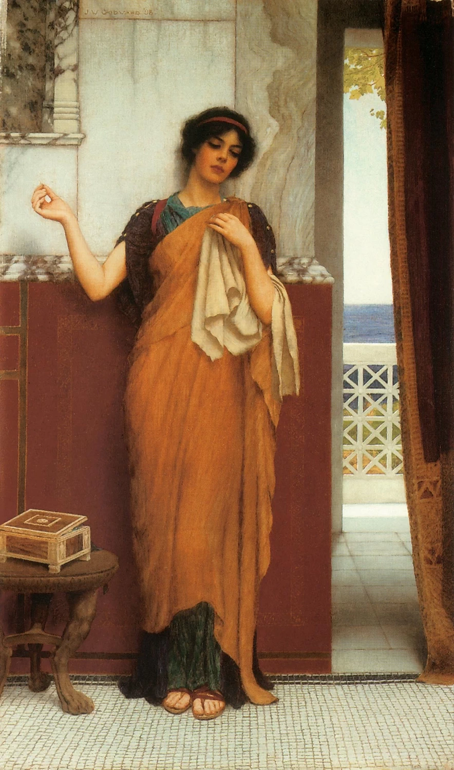 Pensieri oziosi, 1898 - Leicester Museum and Art Gallery